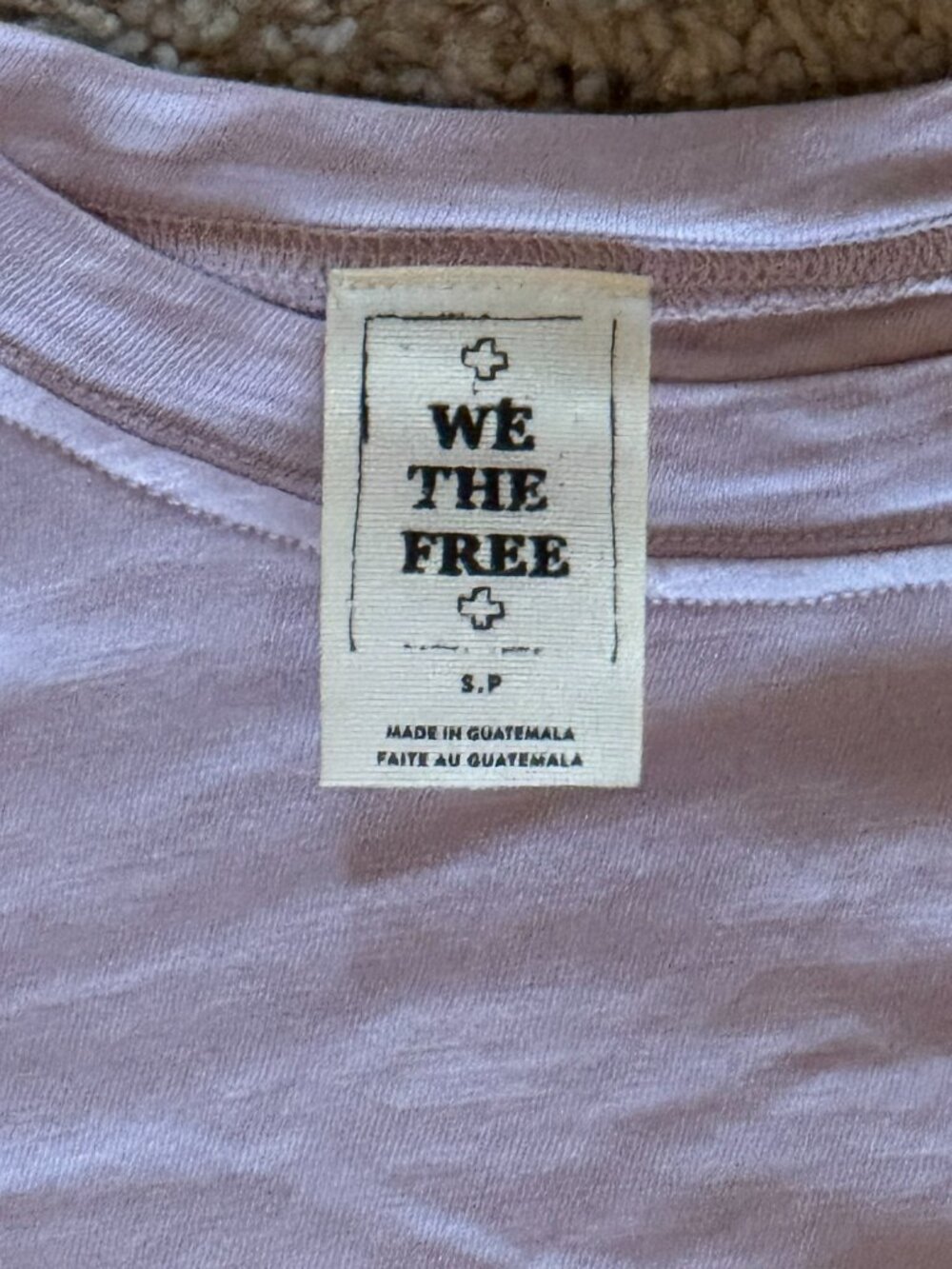 We the free short sleeve t-shirt